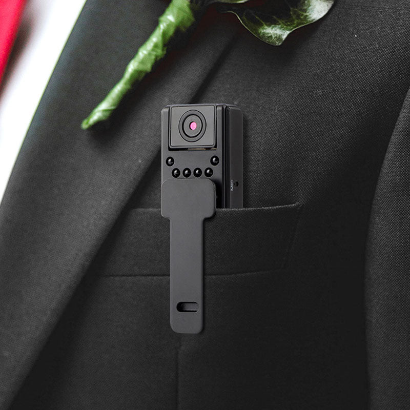 🔥tidsbegrenset rabatt✨1080P HD-opptaker med lommeklip