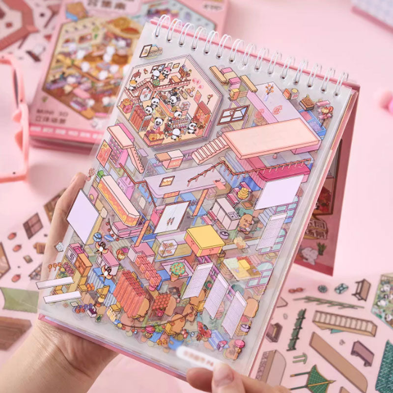 🌟Kreativitet møter lek🎨 Stressavlastende håndlagde sceneklistremerke