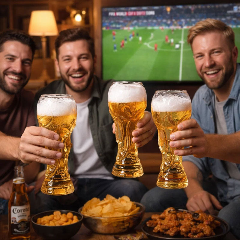 ⚽ Vaso de Cerveza Trofeo de Fútbol 🏆