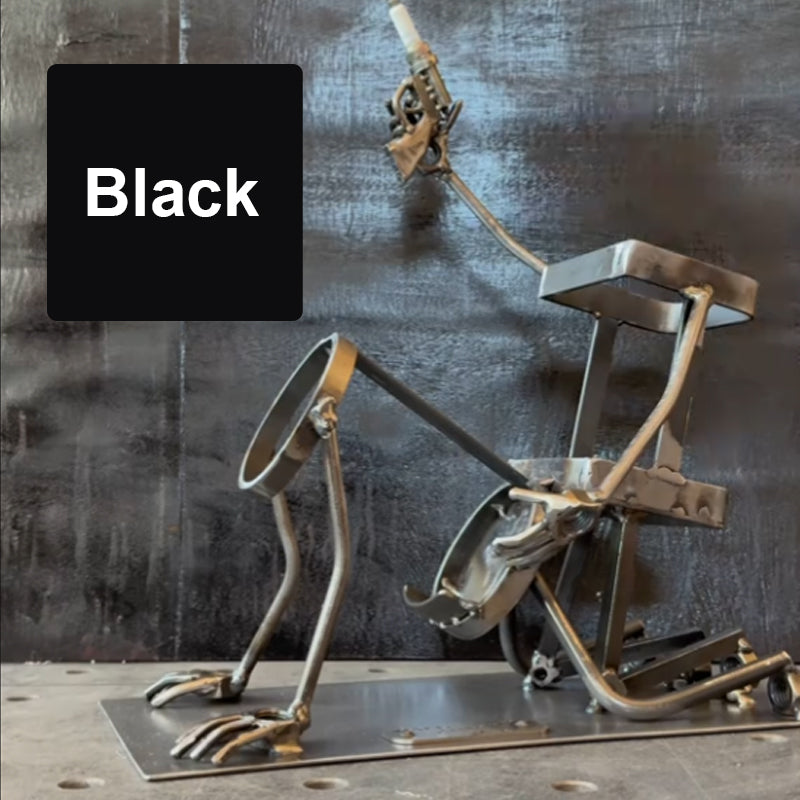 🍷Hodeskalle Cola- og vinflaskeholde