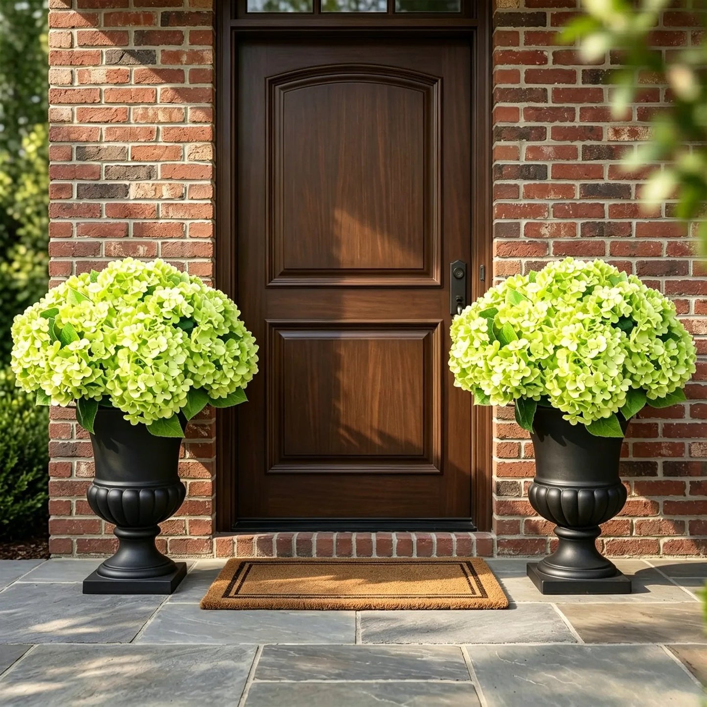 🌼 Hortensias artificiales para exterior – resistentes a los rayos UV, al agua y al viento 💐🌸