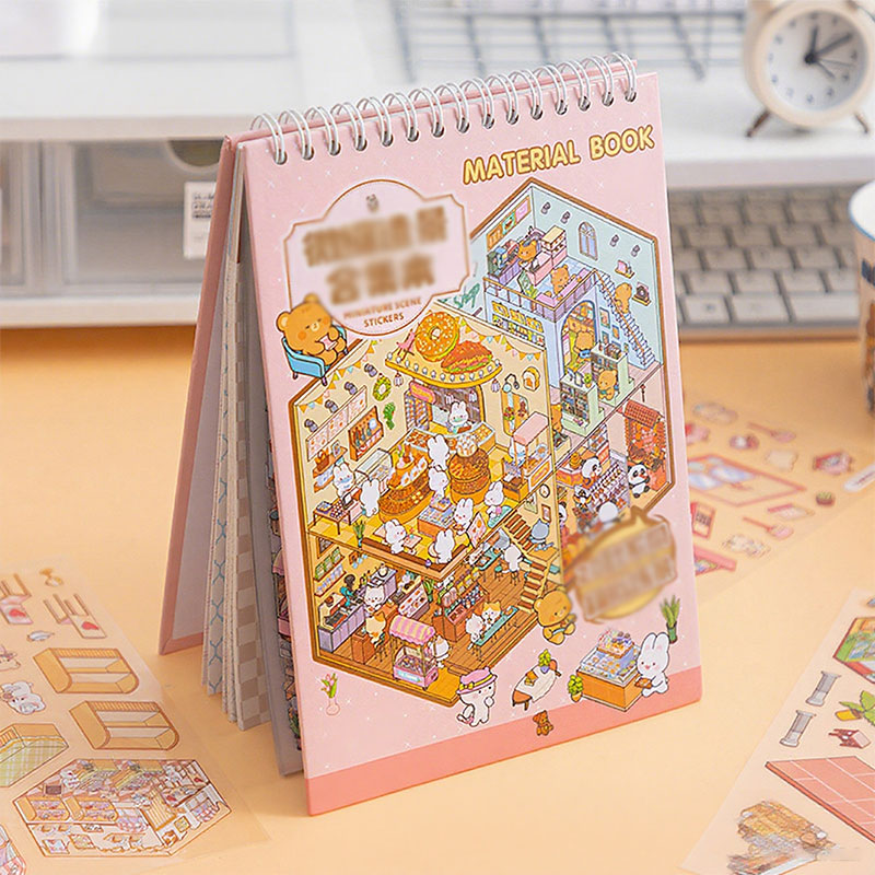 🌟Kreativitet møter lek🎨 Stressavlastende håndlagde sceneklistremerke