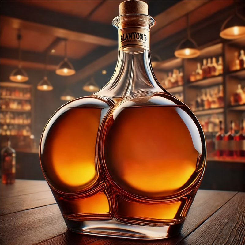 🥂Dale a tu cata de vinos un toque divertido con esta botella tan juguetona.