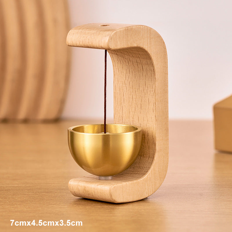 🔔Magnetisk dørklokke med vindklokke Kjøleskapsmagnet