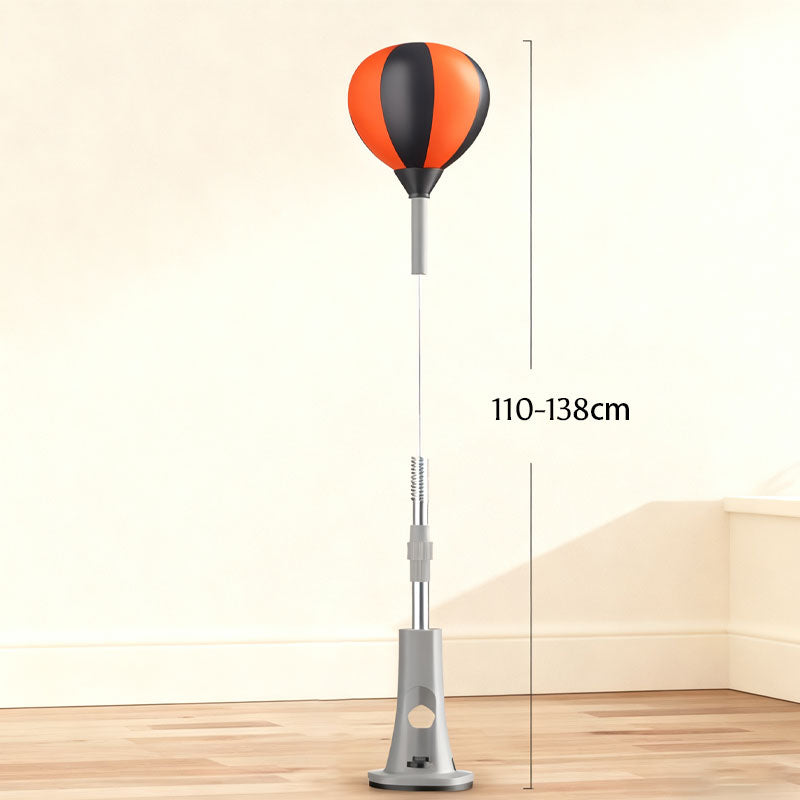 💥 Black Friday: 50 % rabatt! 🥊 Slagsekk med speedball ⭐ | Høydejusterbar & lydløs | Ekstra sterk sugekopp 🏠