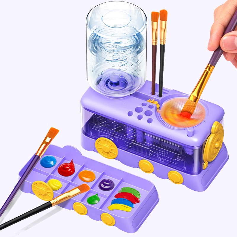 🎨🖌️Automatisk pennaholder med vannbytte