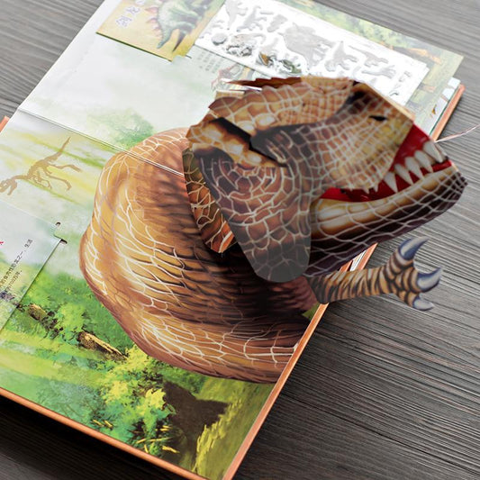 ⏰Precio mínimo histórico: Ahorre 50%-🦖3D Enciclopedia Prehistórica Dinosaurios📙HARDCOVER (🔥BUY 2 ENVÍO GRATIS）