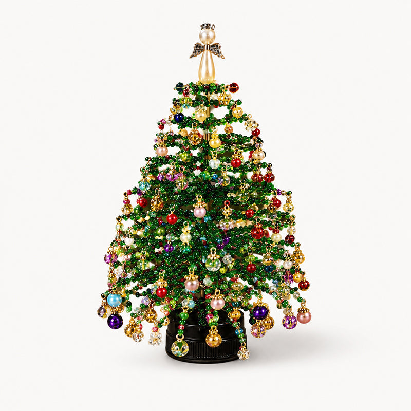 🎄✨ Kit de Árbol de Navidad de Cuentas DIY – 🎅 Crea tu Propia Decoración Navideña Brillante