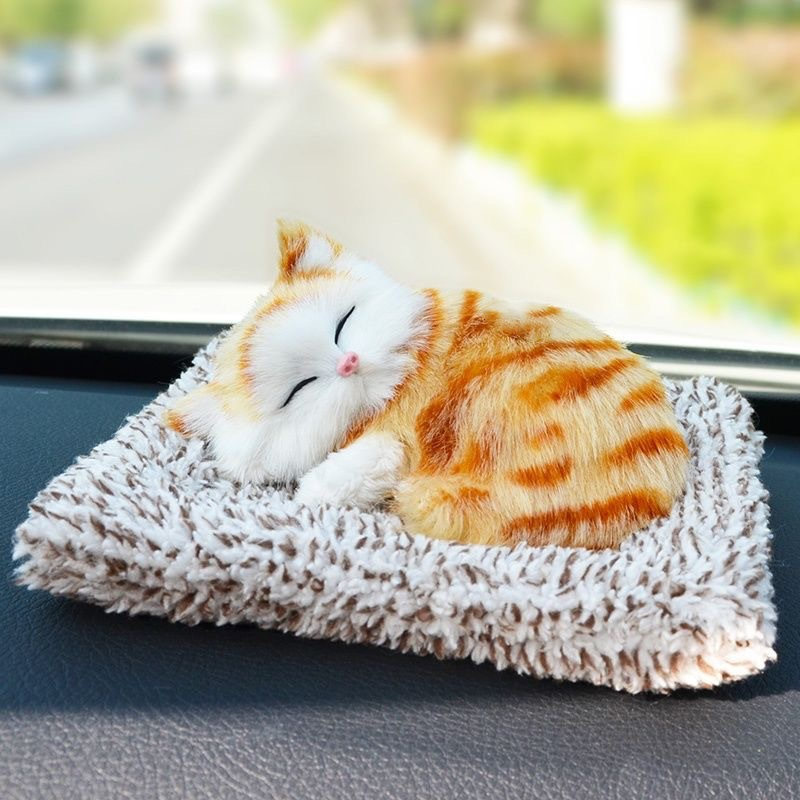 Lindo gato de peluche que limpia el aire 🐱