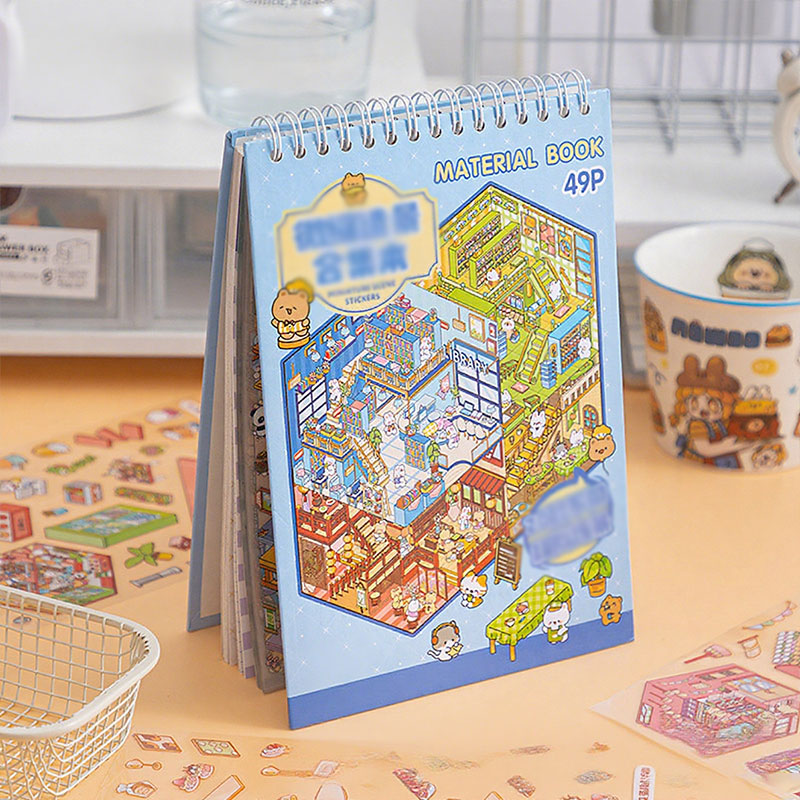 🌟Kreativitet møter lek🎨 Stressavlastende håndlagde sceneklistremerke