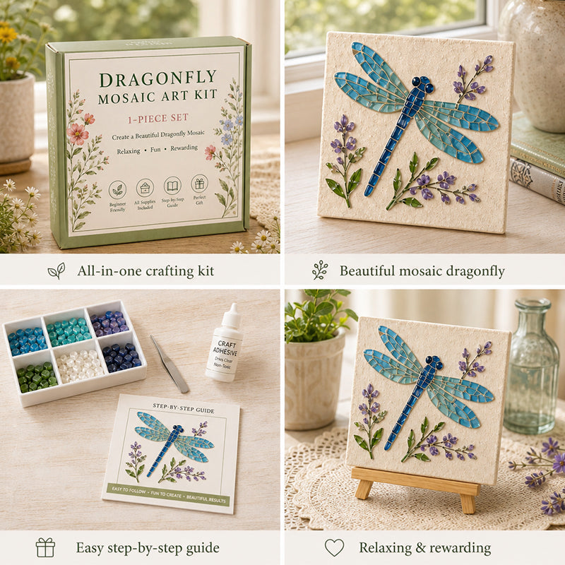 🎨 Kit de Manualidades de Arte Mosaico DIY ✨