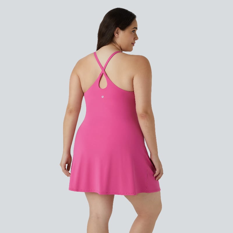 🎁Siste dag 49 % rabatt🔥Den ultimate ryggløse aktive kjolen - laget for bevegelse og enkle toalettpause