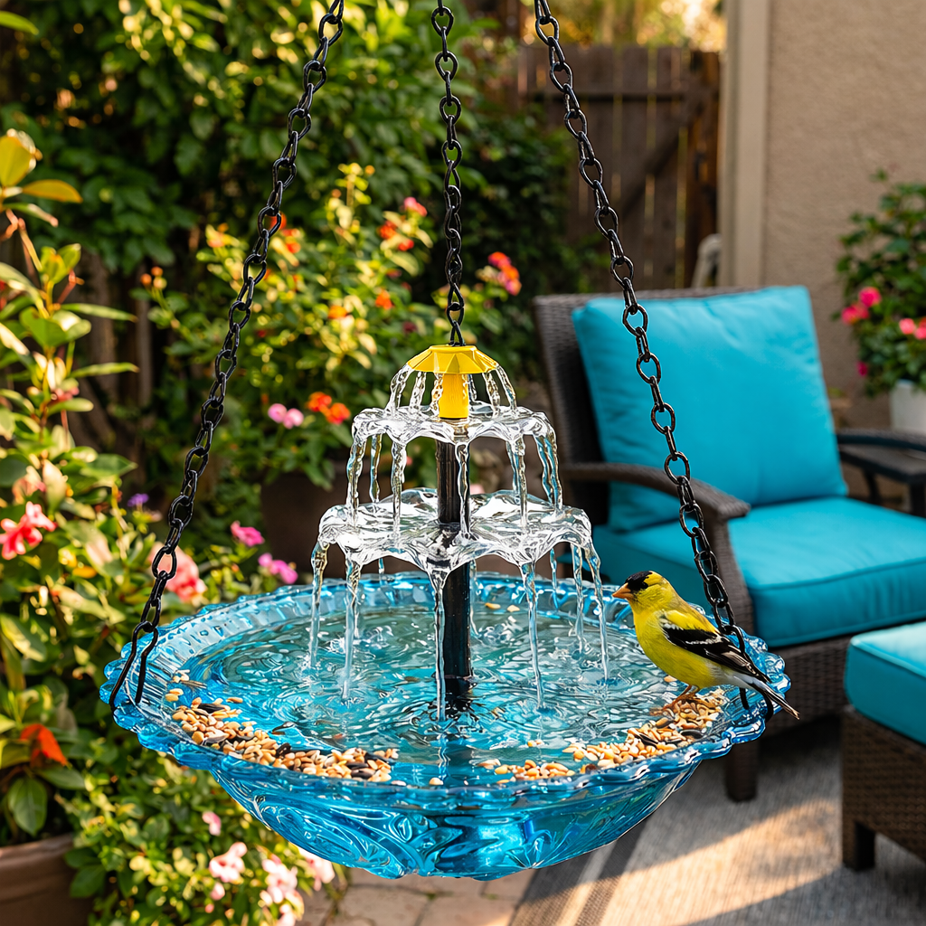 🐦¡Convierte tu jardín en un paraíso para los pájaros! 🌿✨