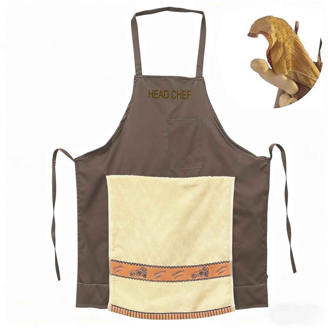 🔥 Delantal de chef — El regalo de barbacoa que nadie se espera