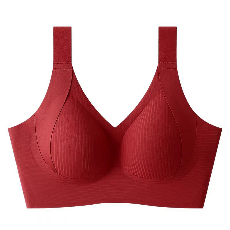 🎁Sujetador push-up acanalado con aros ajustables para muje
