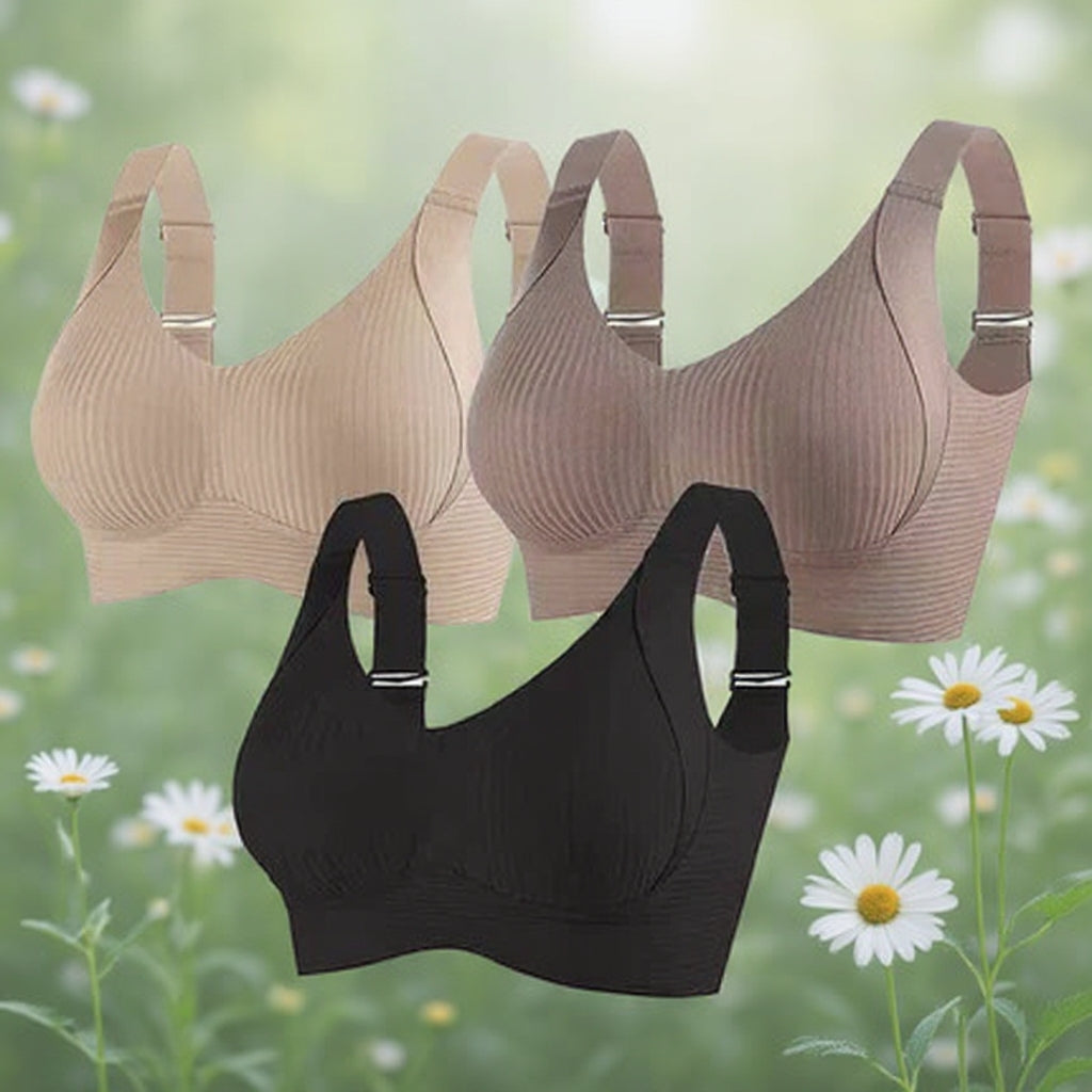 🎁Último día: compra 1, obtén 3 paquetes🔥Sujetador de apoyo | Sujetador push-up sin arcos👍No más senos caídos