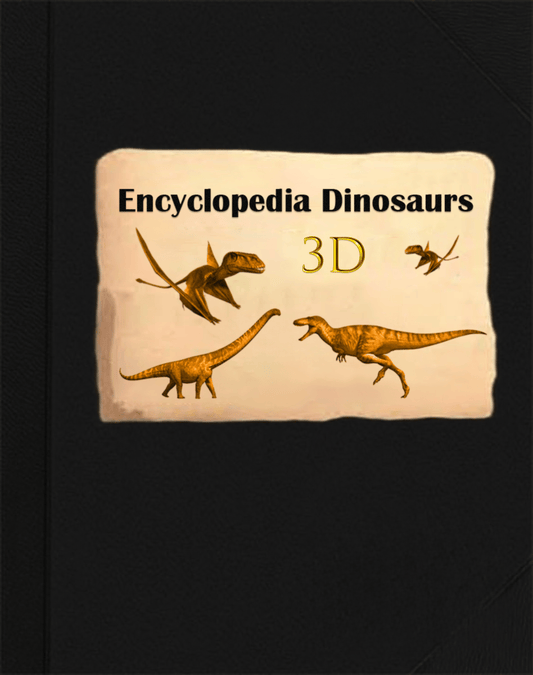 ⏰Historisk laveste pris: Spar 50 prosent-🦖3D Encyclopedia Prehistorica Dinosaurs📙INNBUNDET (🔥KJØPER DU 2 FÅR DU GRATIS FRAKT)