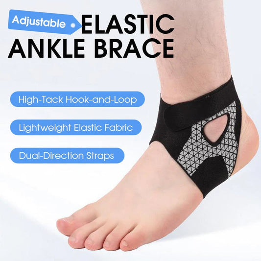 ⏳40% DE DESCUENTO SOLO HOY ⏰ Tobillera elástica regulable 🦶 Soporte cómodo para deportes, caminatas y uso diario