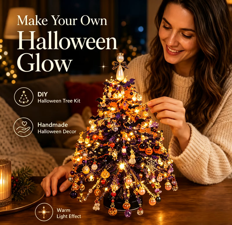 🎄✨ Kit de Árbol de Navidad de Cuentas DIY – 🎅 Crea tu Propia Decoración Navideña Brillante