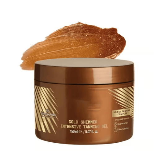🔥 Consigue un brillo dorado - ¡Gel bronceador intenso Gold Shimmer