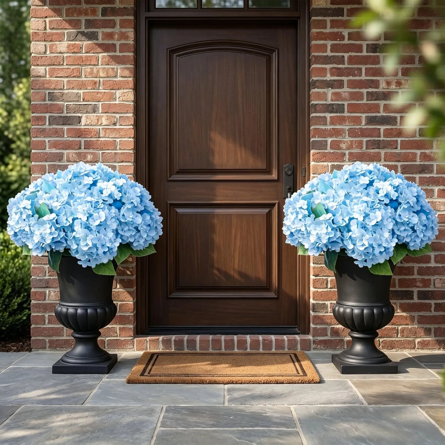 🌼 Hortensias artificiales para exterior – resistentes a los rayos UV, al agua y al viento 💐🌸