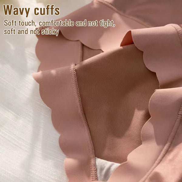 🎁Kjøp 1 Få 2 (3-pakning) Premium Satin Antibacterial Ice Silk Fuktabsorberende truse