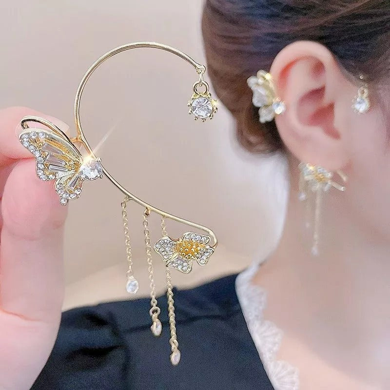 ✨🦋 Pendientes de circonita con caca de mariposa💖✨
