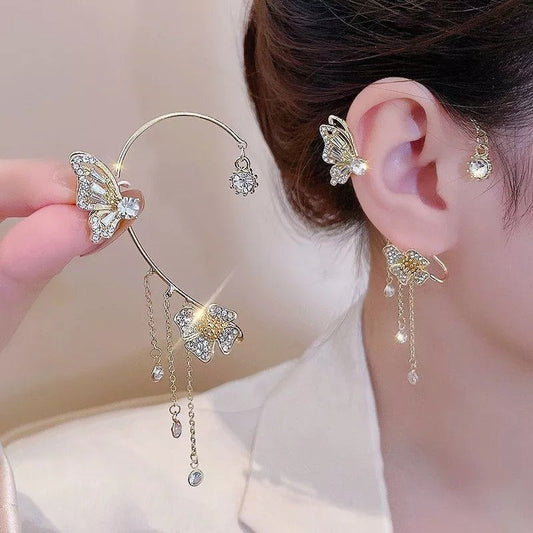 ✨🦋 Pendientes de circonita con caca de mariposa💖✨