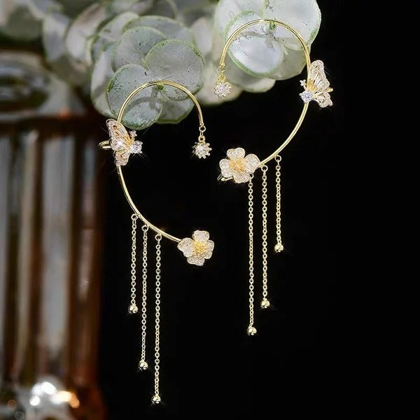 ✨🦋 Pendientes de circonita con caca de mariposa💖✨