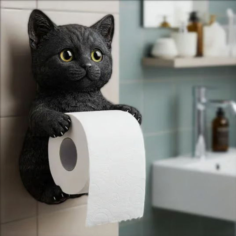 🧻Portapapel higiénico de pared para gato