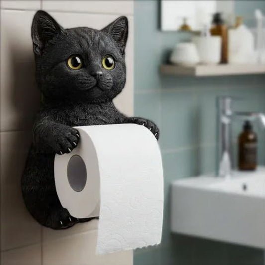 🧻Portapapel higiénico de pared para gato