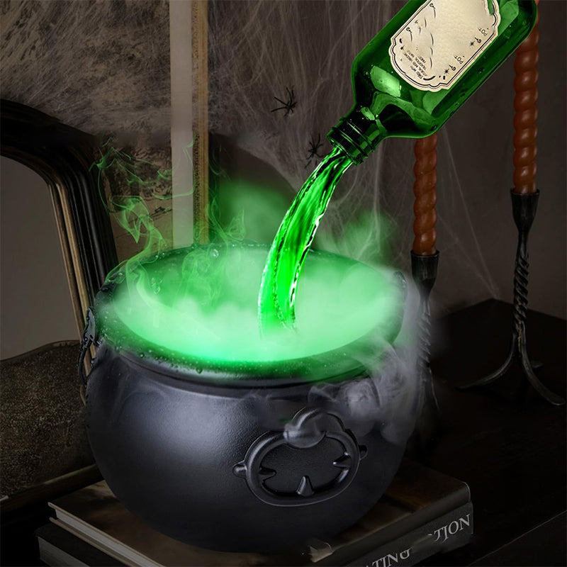 🎃Decoración de Halloween Botella Flotador Mágico y Difusor - Maceta Bruja Murciélago Negr🦇🧙‍♀️