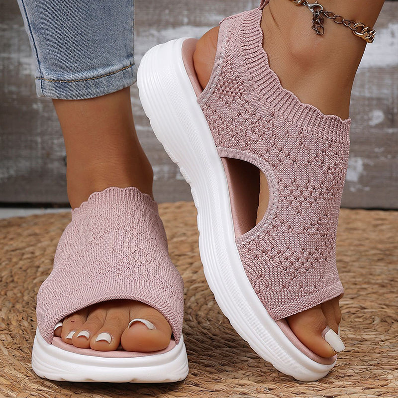 ☀️ Sandalias Tejidas de Verano – Ligeras, Suaves y Flexibles 🌬️