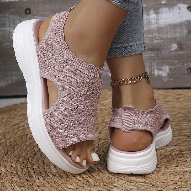 ☀️ Sandalias Tejidas de Verano – Ligeras, Suaves y Flexibles 🌬️