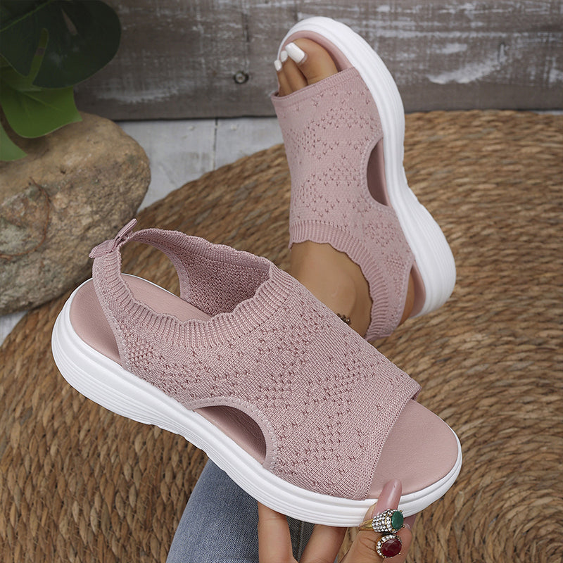 ☀️ Sandalias Tejidas de Verano – Ligeras, Suaves y Flexibles 🌬️