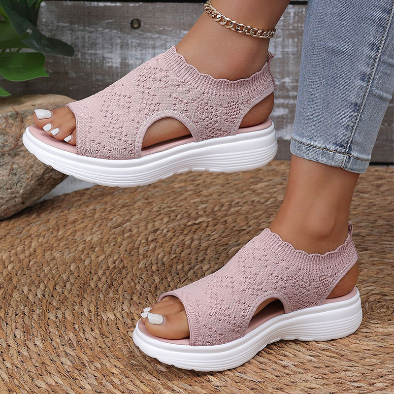 ☀️ Sandalias Tejidas de Verano – Ligeras, Suaves y Flexibles 🌬️