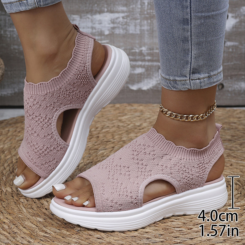 ☀️ Sandalias Tejidas de Verano – Ligeras, Suaves y Flexibles 🌬️
