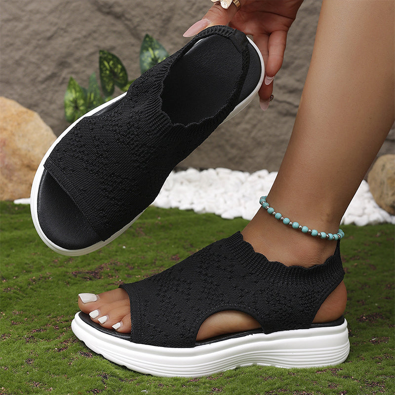 ☀️ Sandalias Tejidas de Verano – Ligeras, Suaves y Flexibles 🌬️
