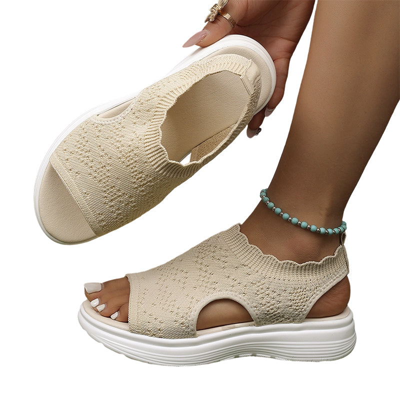 ☀️ Sandalias Tejidas de Verano – Ligeras, Suaves y Flexibles 🌬️