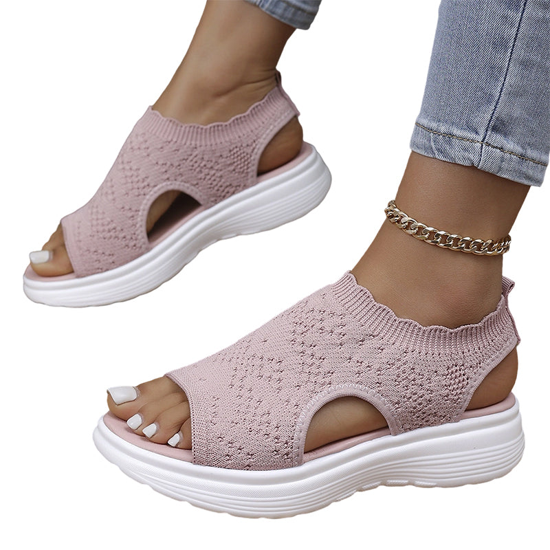 ☀️ Sandalias Tejidas de Verano – Ligeras, Suaves y Flexibles 🌬️