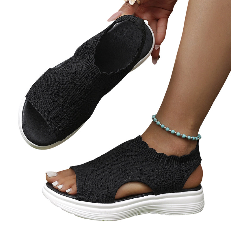 ☀️ Sandalias Tejidas de Verano – Ligeras, Suaves y Flexibles 🌬️
