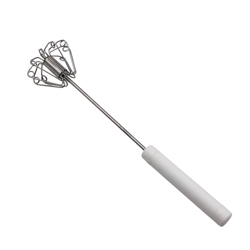 ⚡ Batidor semiautomático a presión — Batidor de huevos manual fácil de usar 🧁