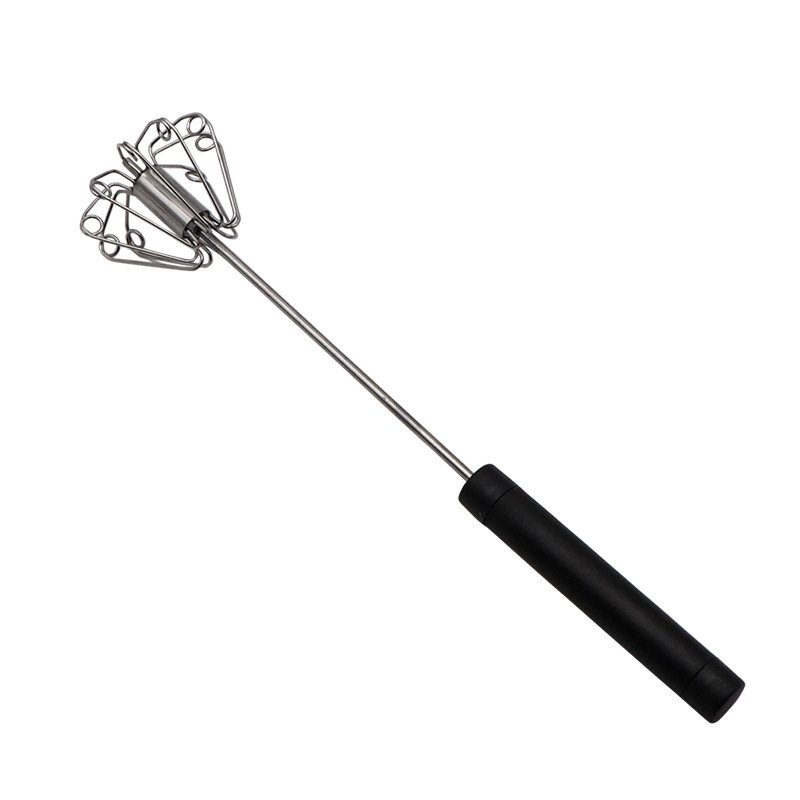 ⚡ Batidor semiautomático a presión — Batidor de huevos manual fácil de usar 🧁