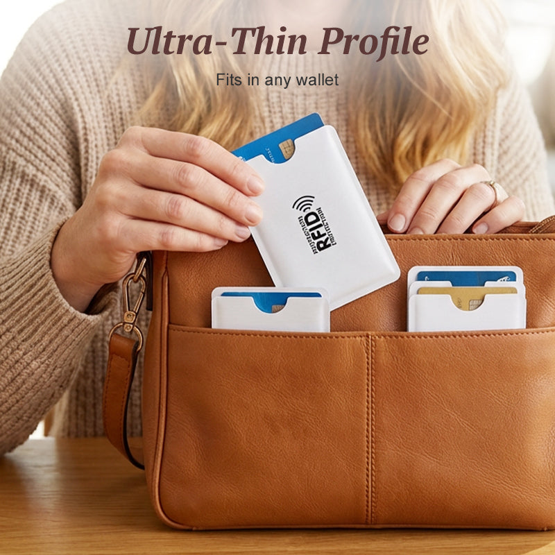 🚨 Fundas RFID para tarjetas: bloquea los escáneres y protege tus datos 💳❌
